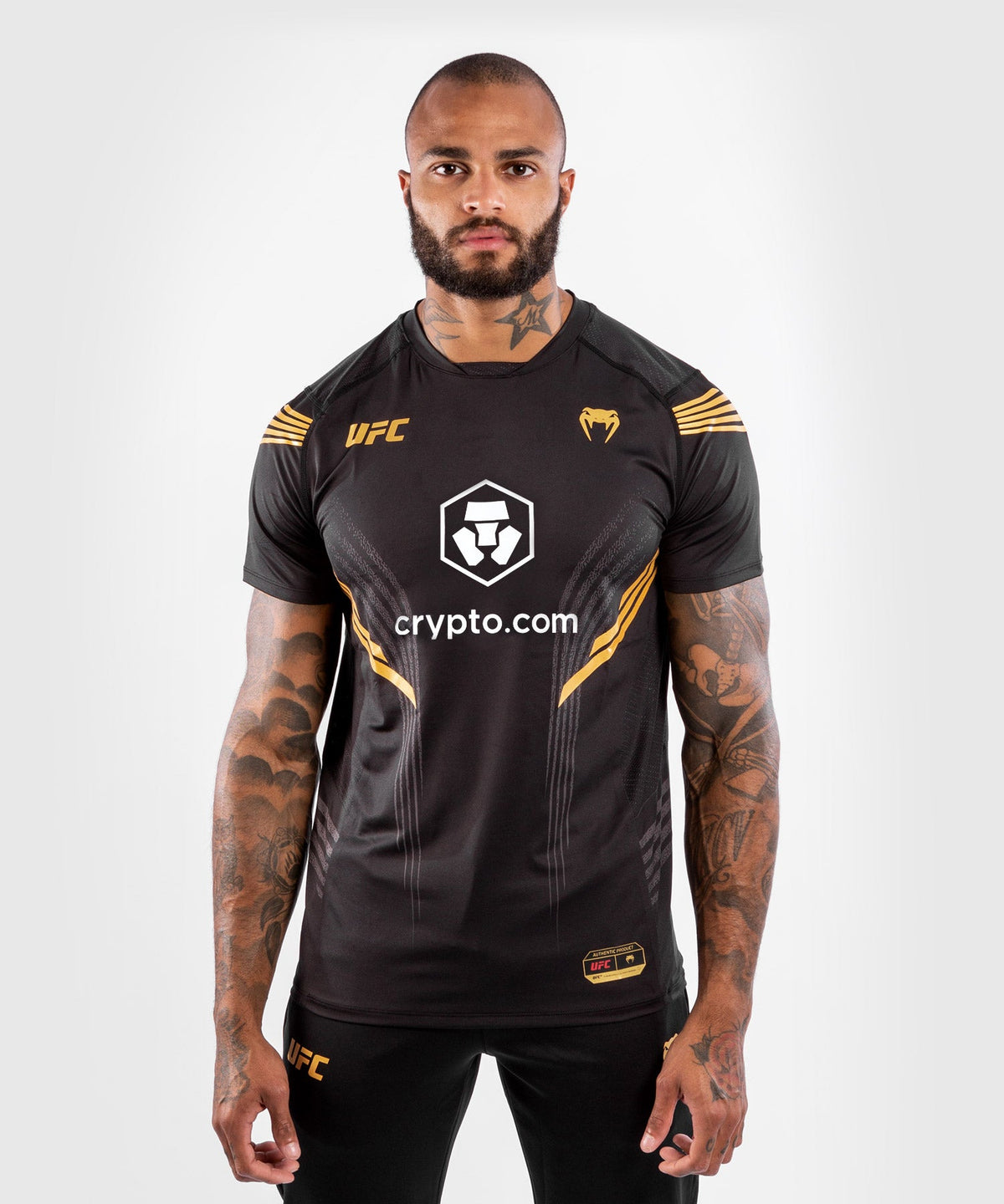 Venum Authentic Fight Night Technisches T-Shirt für Männer UFC - - Champion