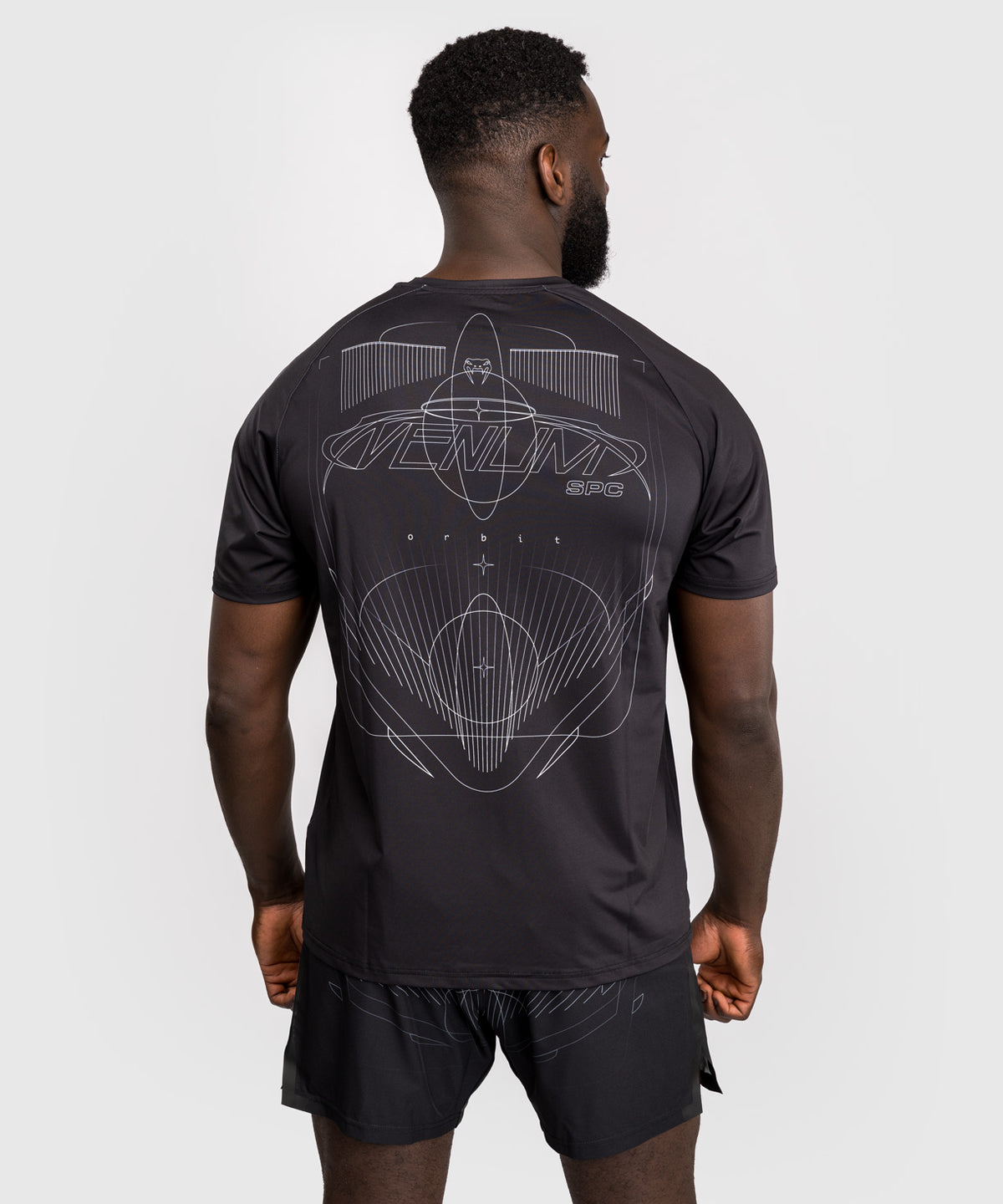 Venum Eclipse Camiseta Dry-Tech – Negro/Plata