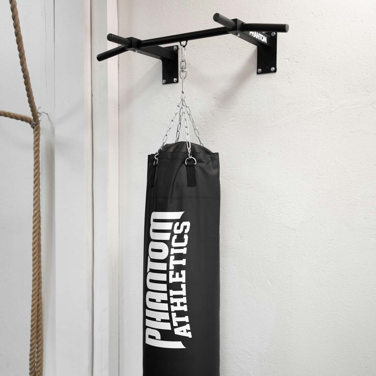Phantom Athletics Barra de Dominadas de Pared - Negro