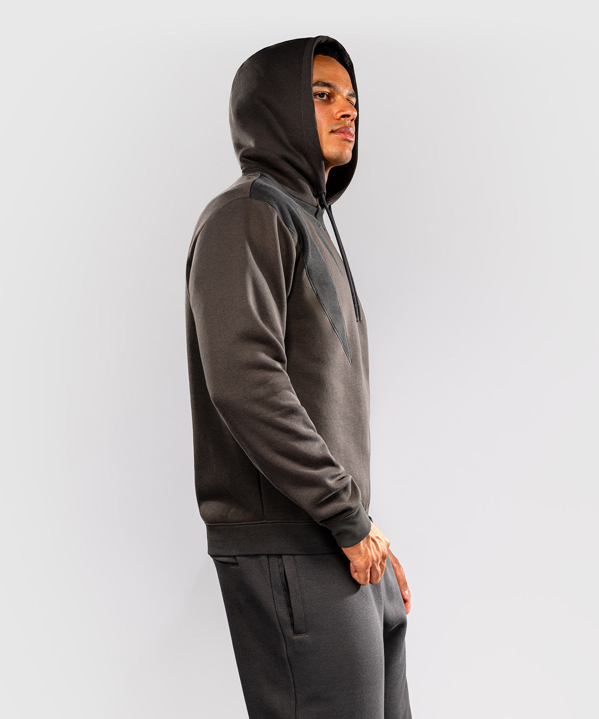 Sweat à capuche Venum Attack Fleece & Weave - Gris