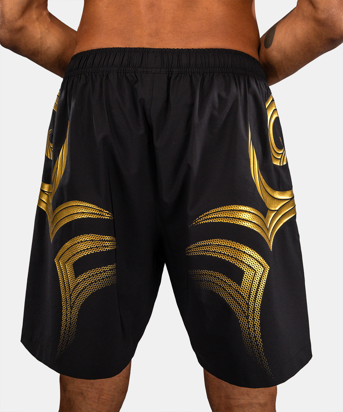 Venum x Mike Tyson Tiger Training Shorts - Black/Gold