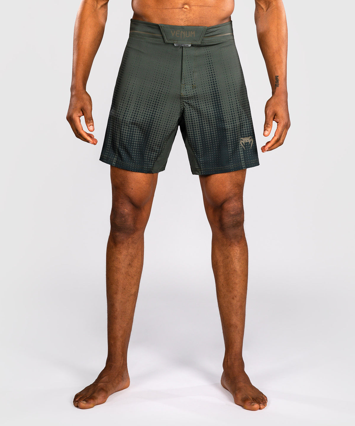 Venum Stealth Pantaloncini da Combattimento – Kaki/Verde Scuro