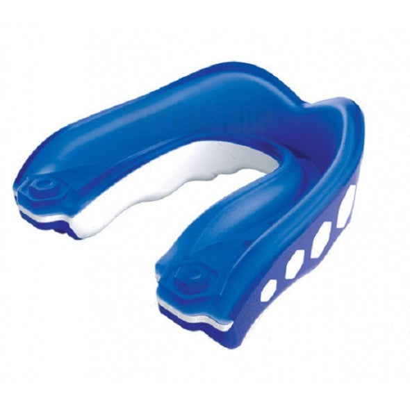 Shock Doctor Gel Max Protector Bucal Adulto - Azul/Blanco