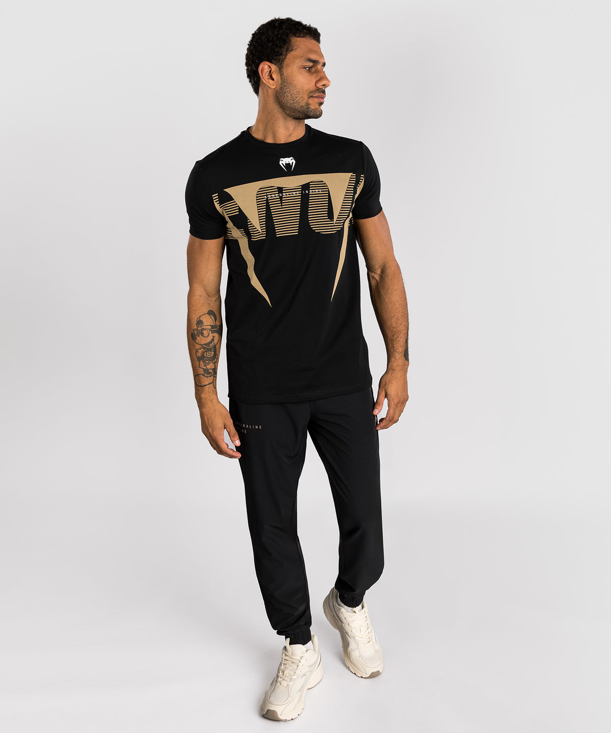 Venum Adrenaline Camiseta – Negro/Arena
