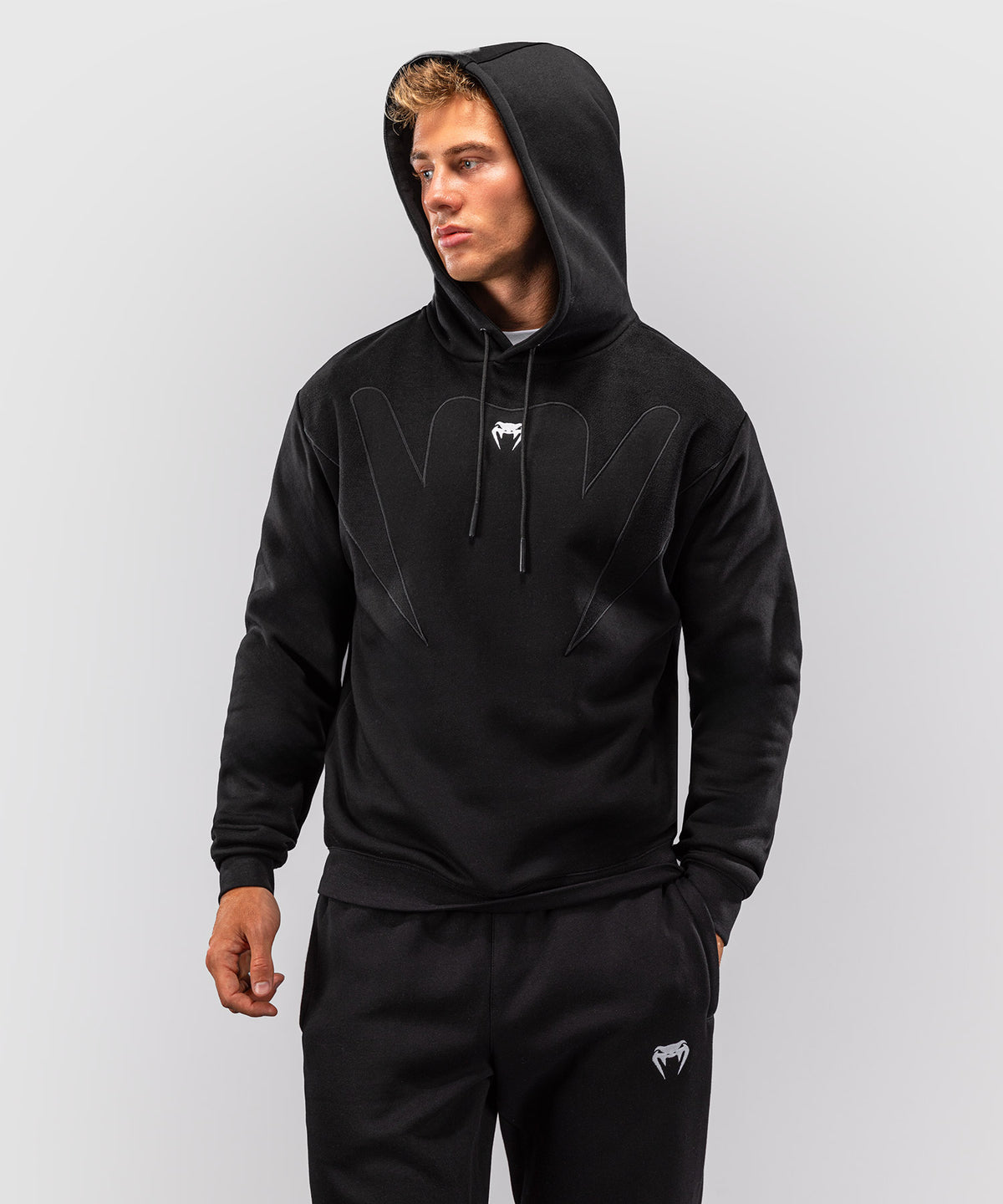 Venum Attack Fleece & Weave Hoodie - Schwarz