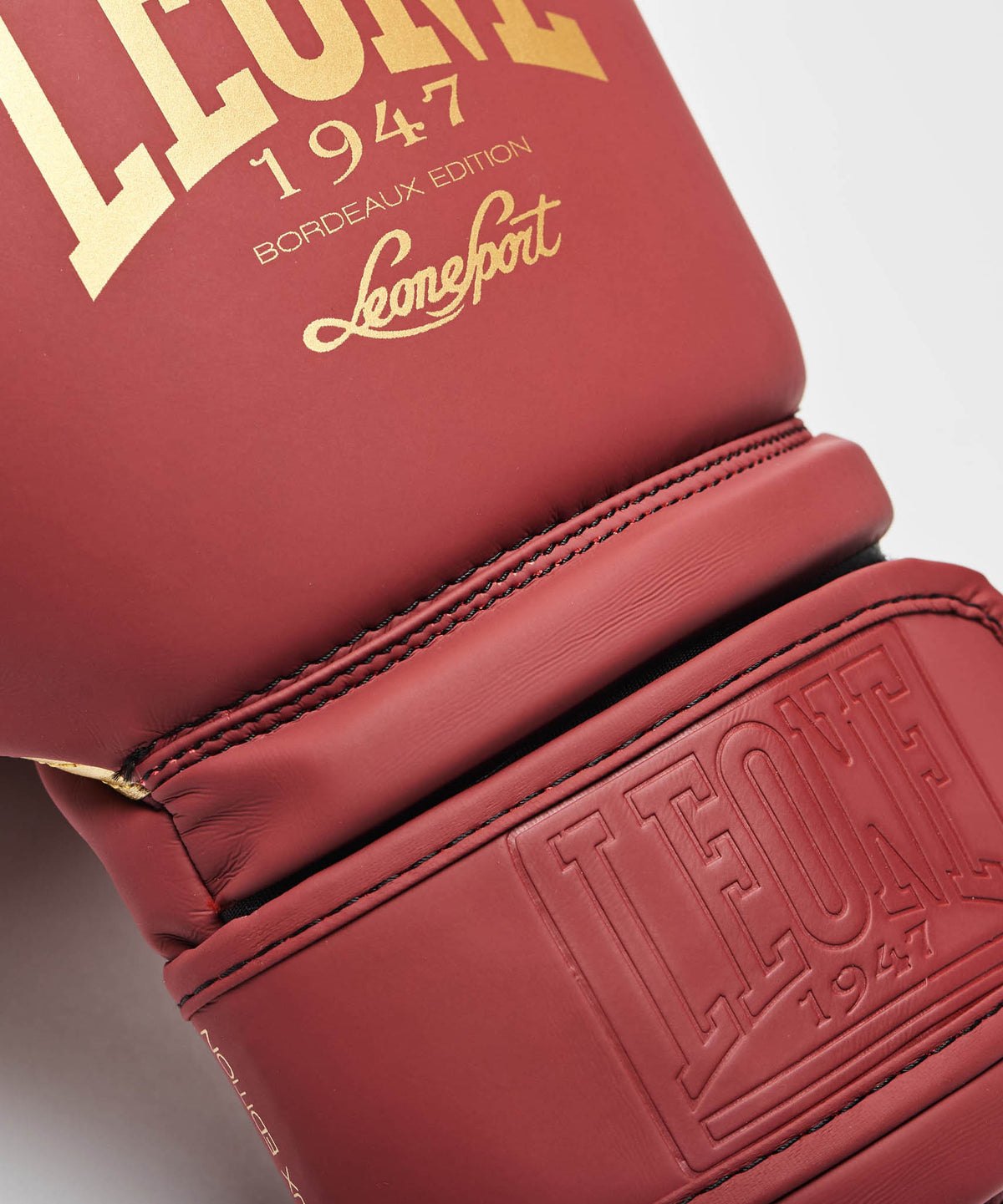 Leone GN059X Guantoni da Boxe - Bordeaux