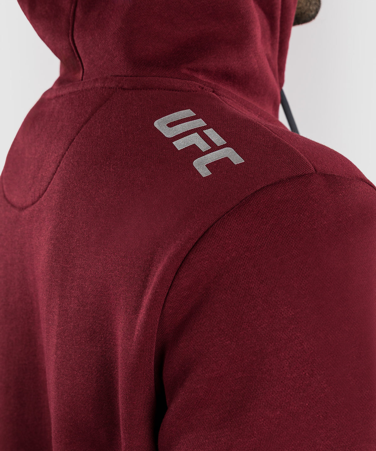 UFC Zenith by Venum Authentic Fight Week Pullover Hoodie Herren - Burgunderrot