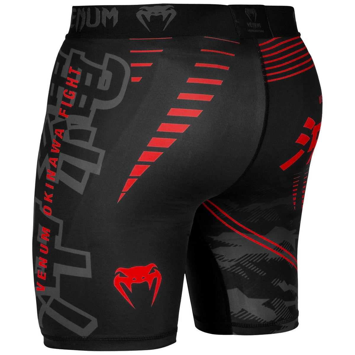 Mallas cortas Venum Okinawa 2.0 - Negro/Rojo
