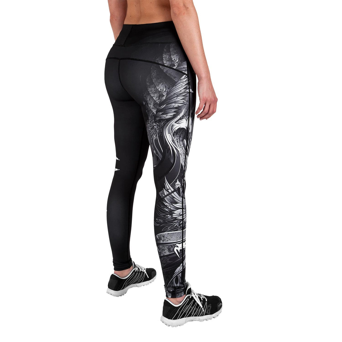 Legging Femme Phoenix - Noir/Blanc