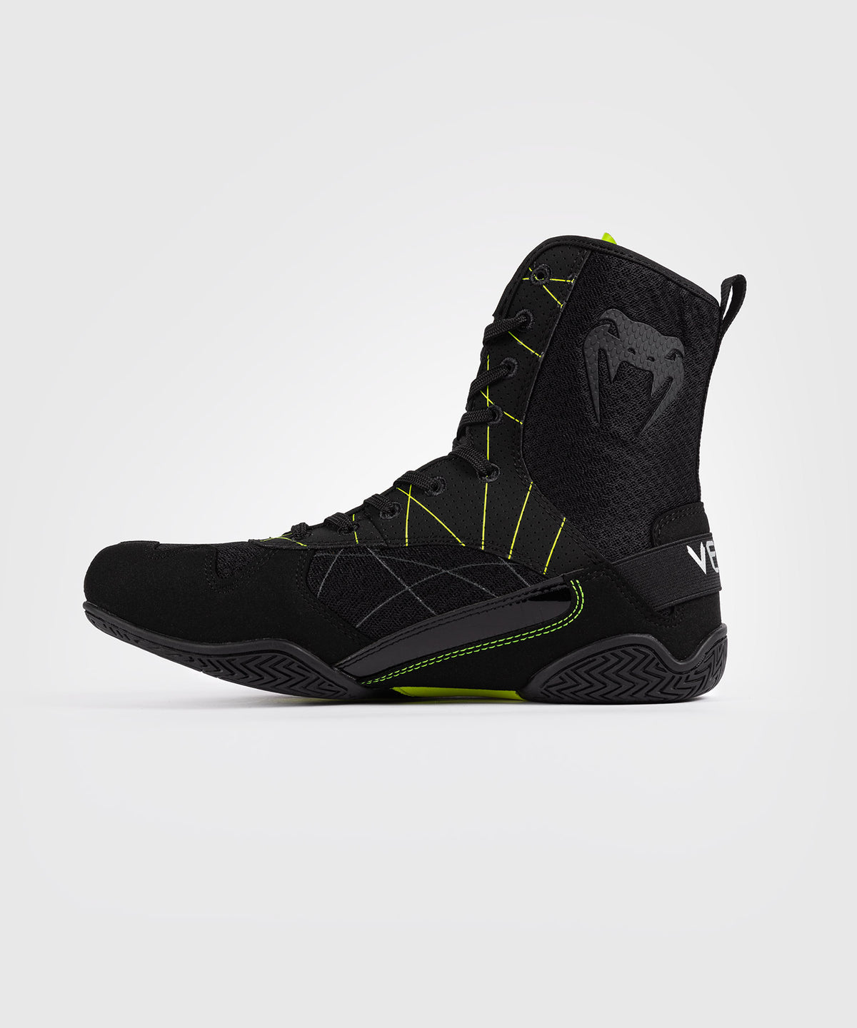 Venum Training Camp 4.0 Calzado de boxeo Elite - Negro/Verde neón