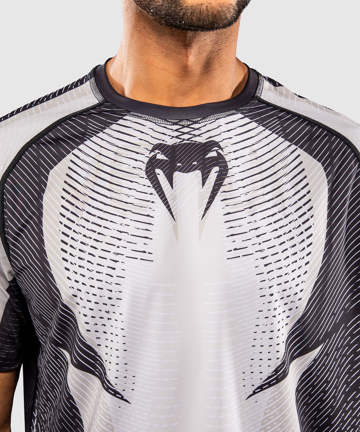 Venum Galactic 3.0 Dry Tech T-Shirt - Off-white/Black