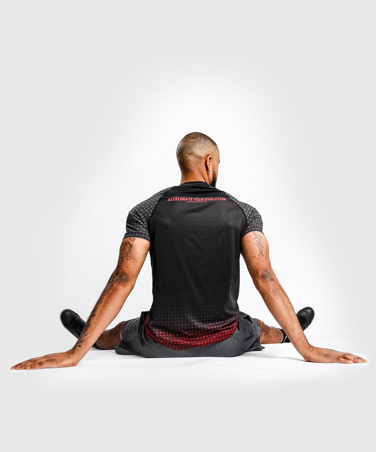 T-Shirt Dry Tech UFC Venum Performance Institute - Noir/Rouge