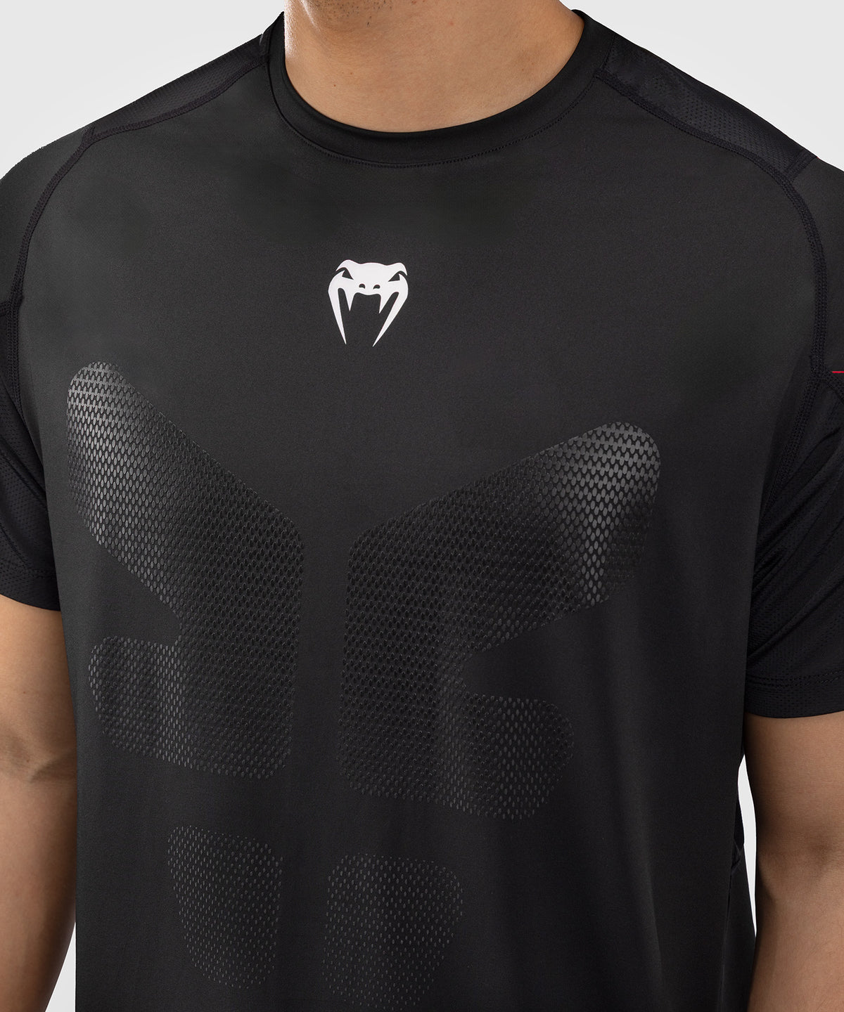Venum Tactical XT Camiseta Dry Tech Hombre - Negra/Roja Fuego