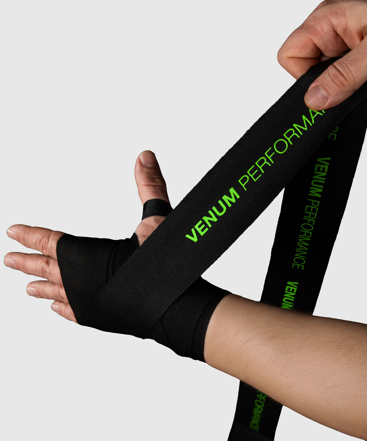 Venum Kontact Evo Amazonia Reborn Bendaggi da boxe - Nero/Verde