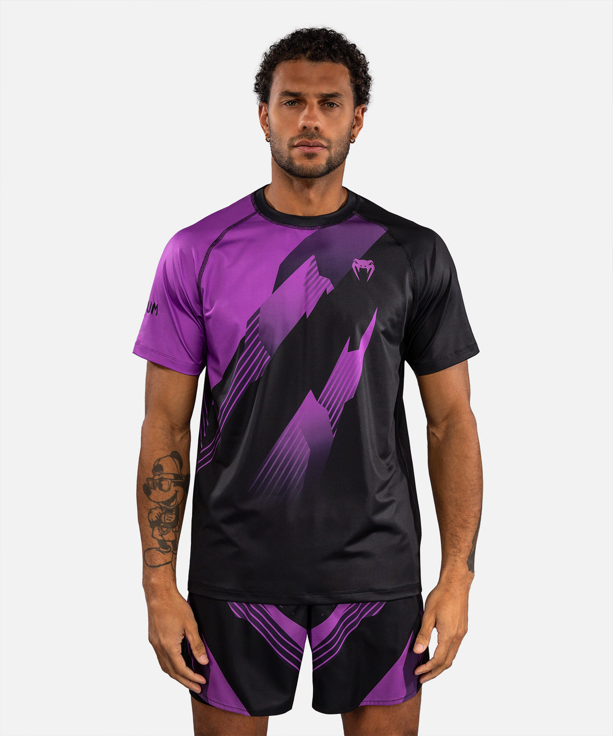 T-shirt Dry Tech Venum No-Gi 6.0 - Noir/Violet