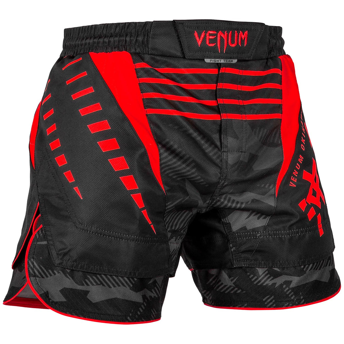 Venum Okinawa Kampfshort 2.0 - Schwarz/Rot