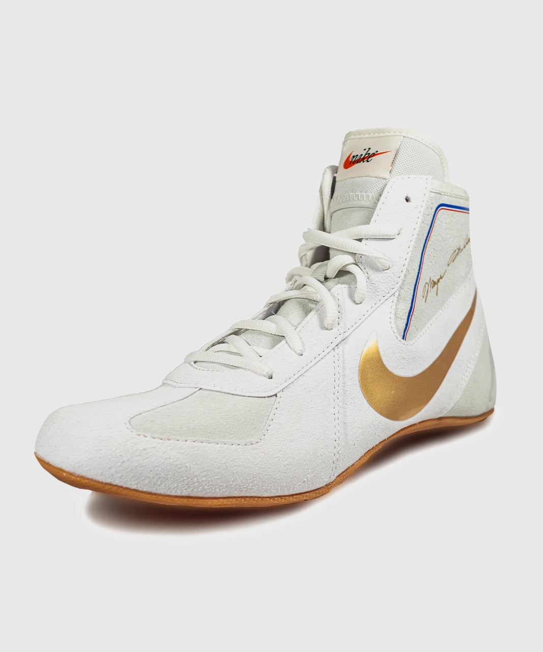 Chaussures de lutte Nike Footsweep 2 SE - Blanc/Or/Gomme