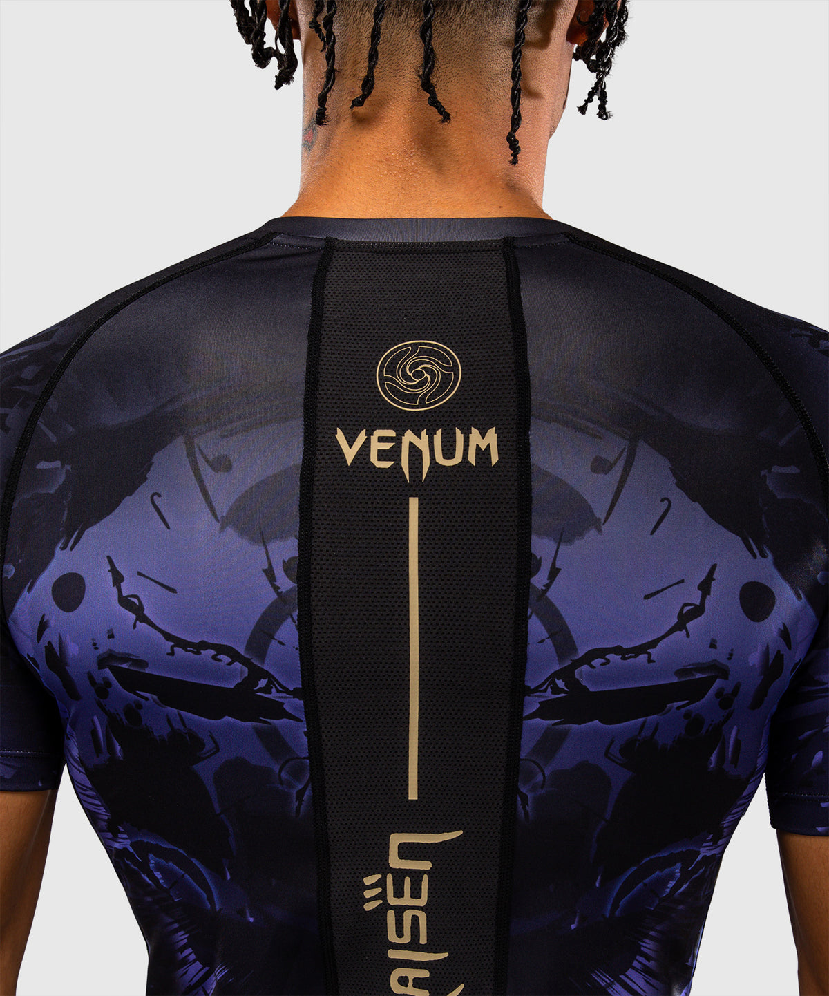 Rashguard à Manches Courtes Gojo Jujutsu Kaisen x Venum – Violet