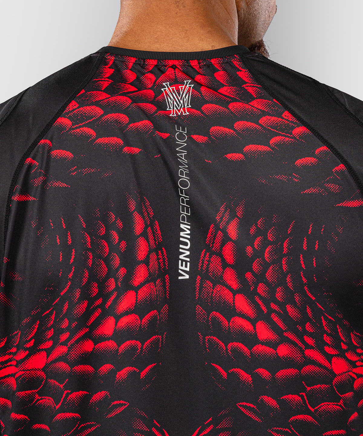 Venum Matupa Dry Tech T-Shirt - Black/Red/Silver