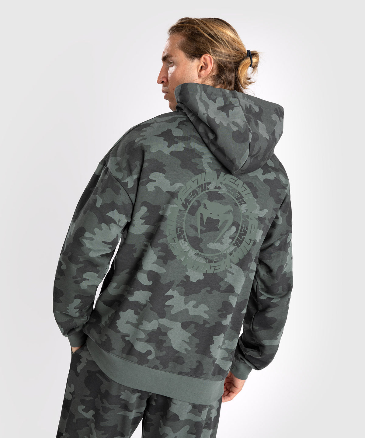 Venum Vortex XL Sudadera Con Capucha para Hombre - Camuflaje Caqui