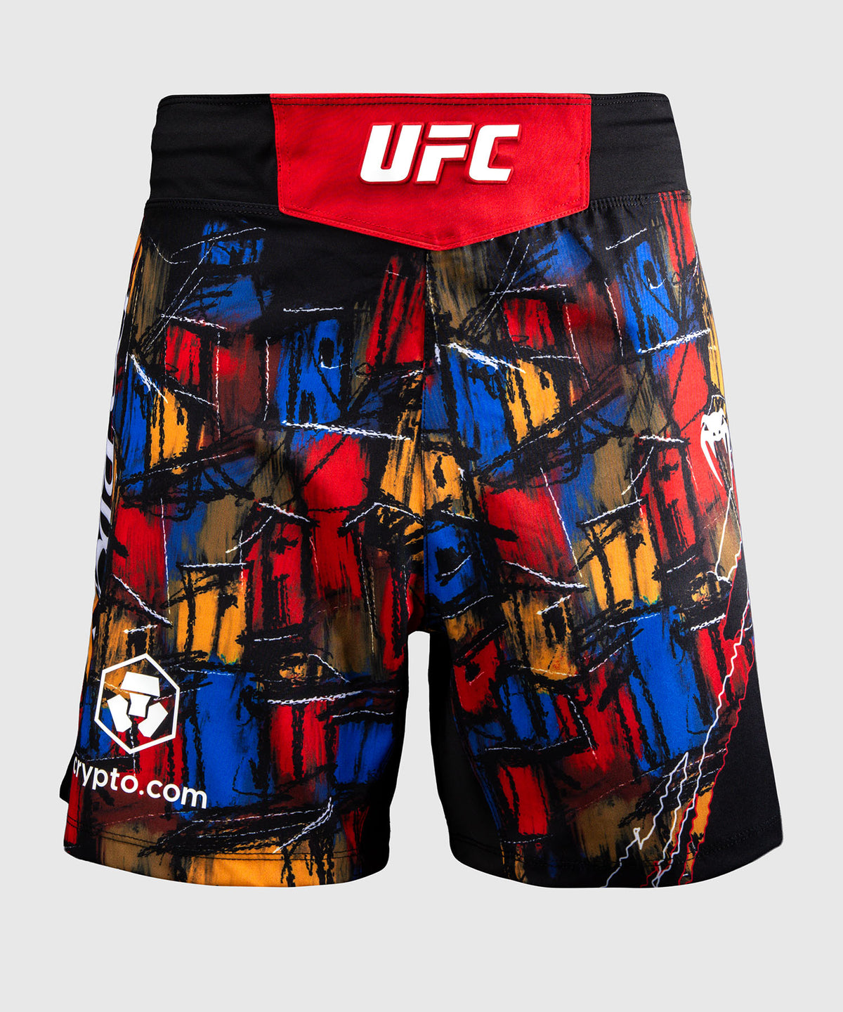 Short de combat pour Hommes UFC Unrivaled by Venum Charles Oliveira - Rouge