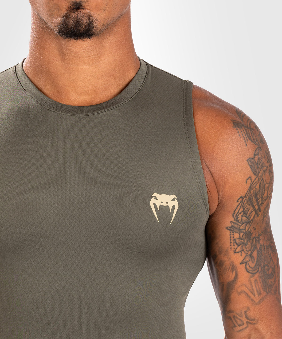 Venum Contender Men’s Sleeveless Rashguard - Khaki