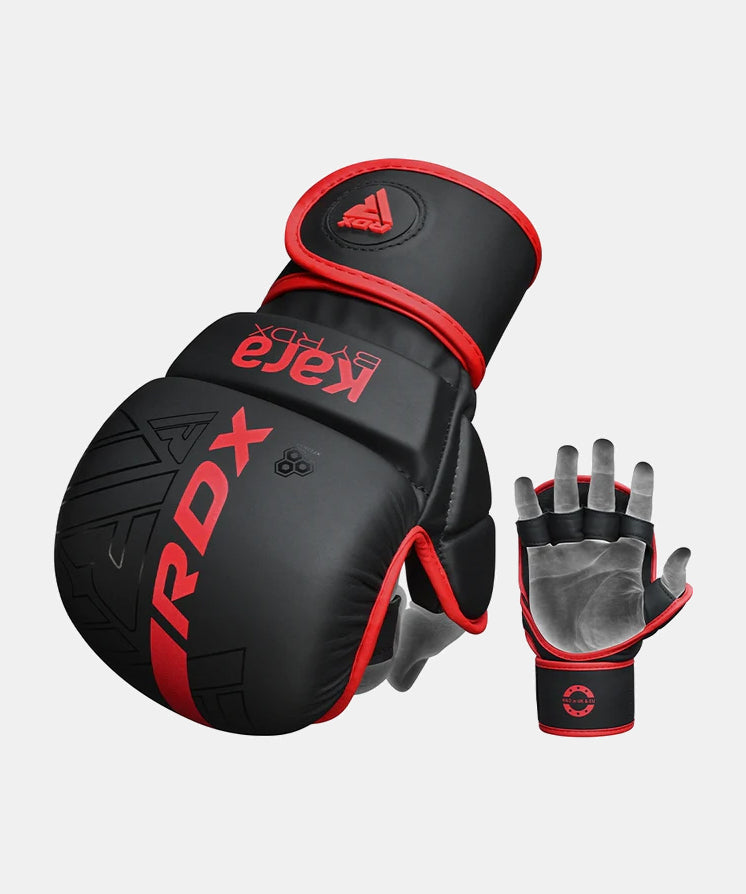 Gants de sparring MMA F6 Kara RDX - Noir/Rouge
