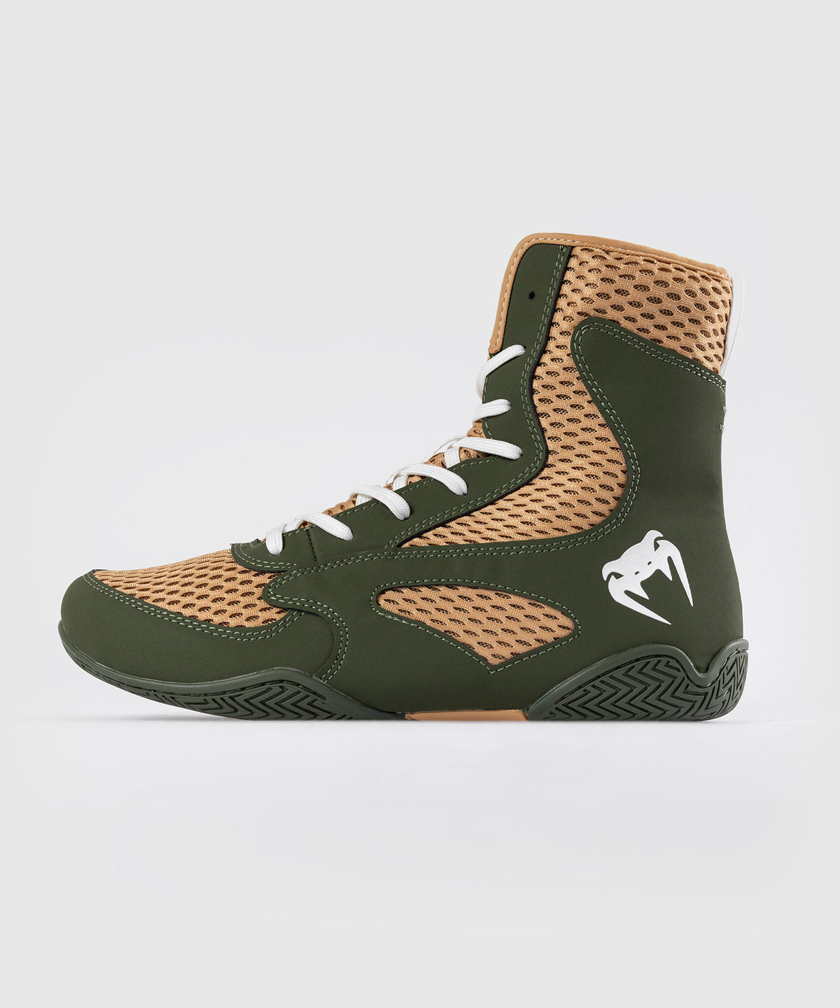 Chaussures de Boxe Venum Contender - Vert Militaire/Sable