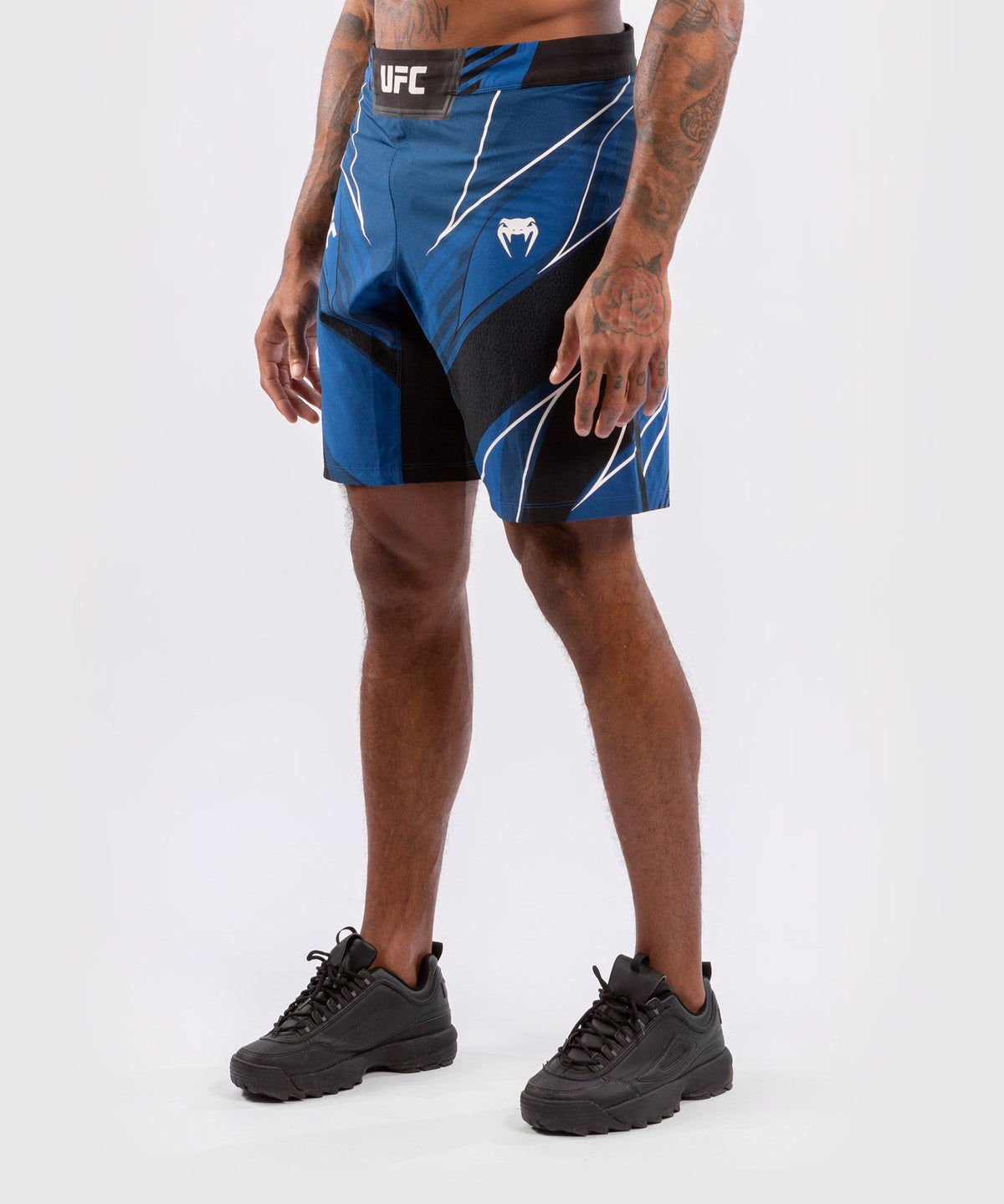 Fightshort Homme UFC Venum Authentic Fight Night - Coupe Longue - Bleu