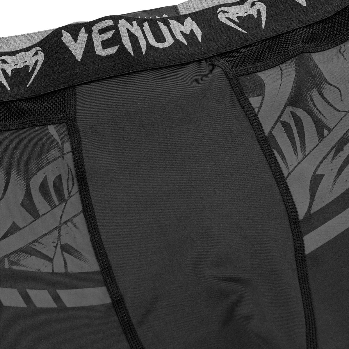 Venum Devil Kompressionshose - Schwarz/Schwarz
