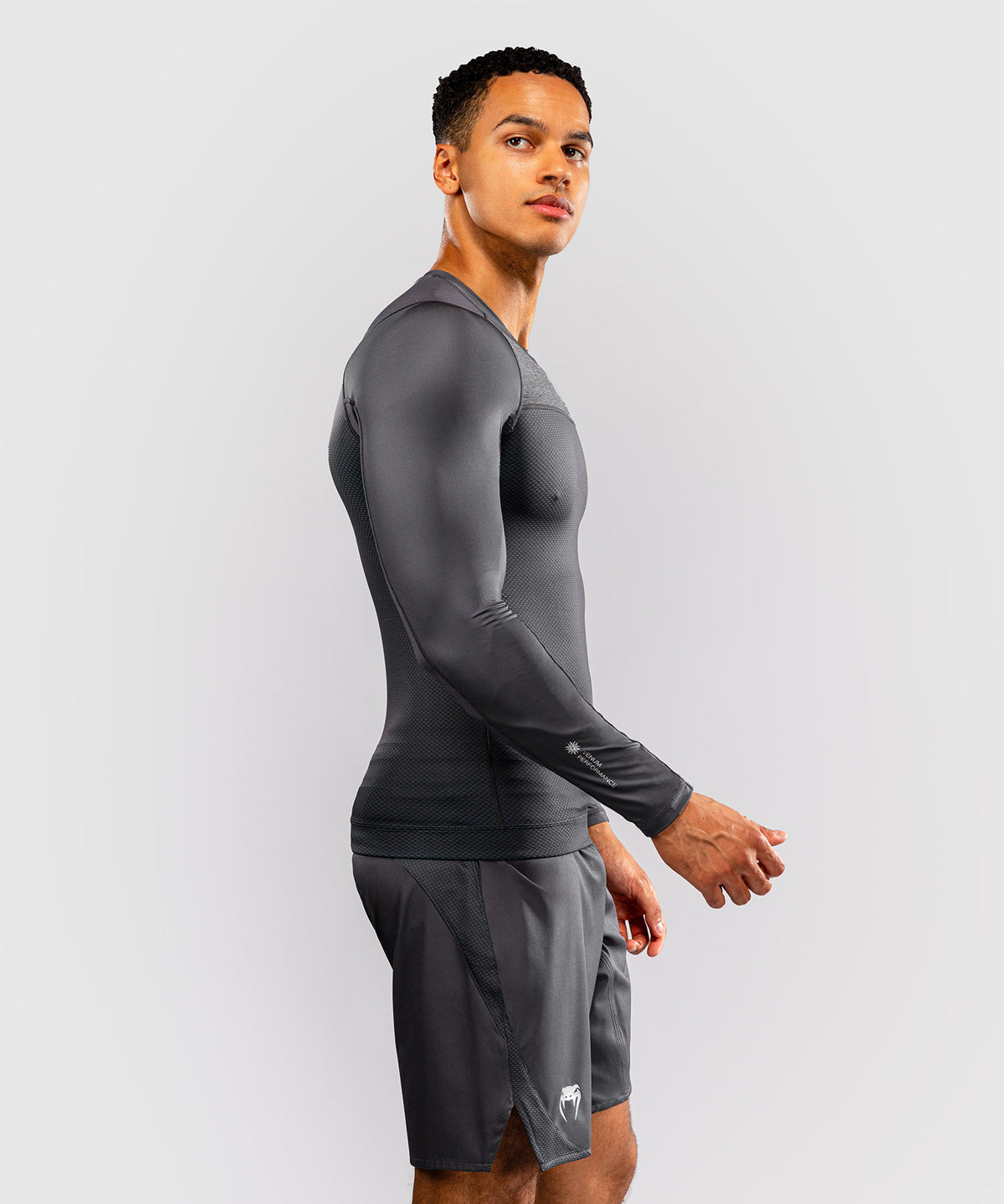 Venum G-Fit Scale Long Sleeve Rashguard - Grey