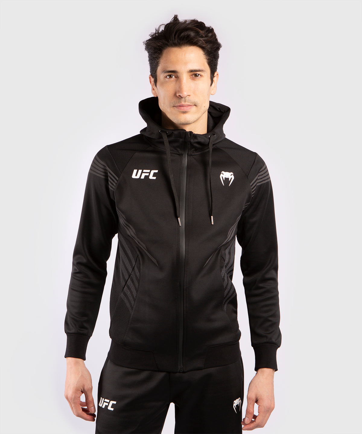 Felpa Con Cappuccio Uomo UFC Venum Pro Line - Nero