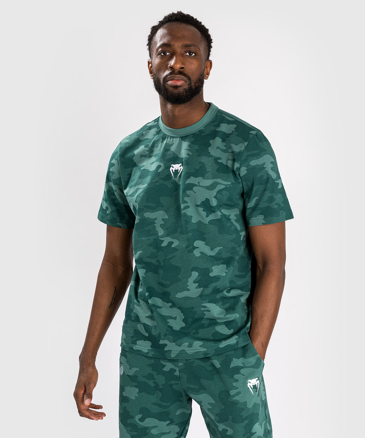 Venum Vortex XL Camiseta para Hombre - Camuflaje Turquesa