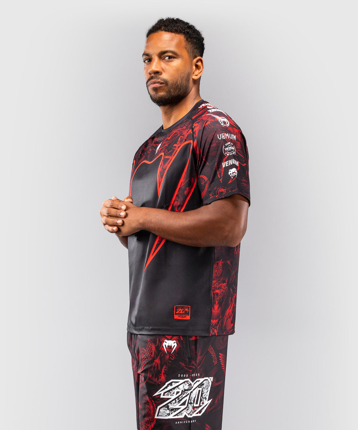 Venum 20th Anniversary Dry-Tech Shirt - Black/Red