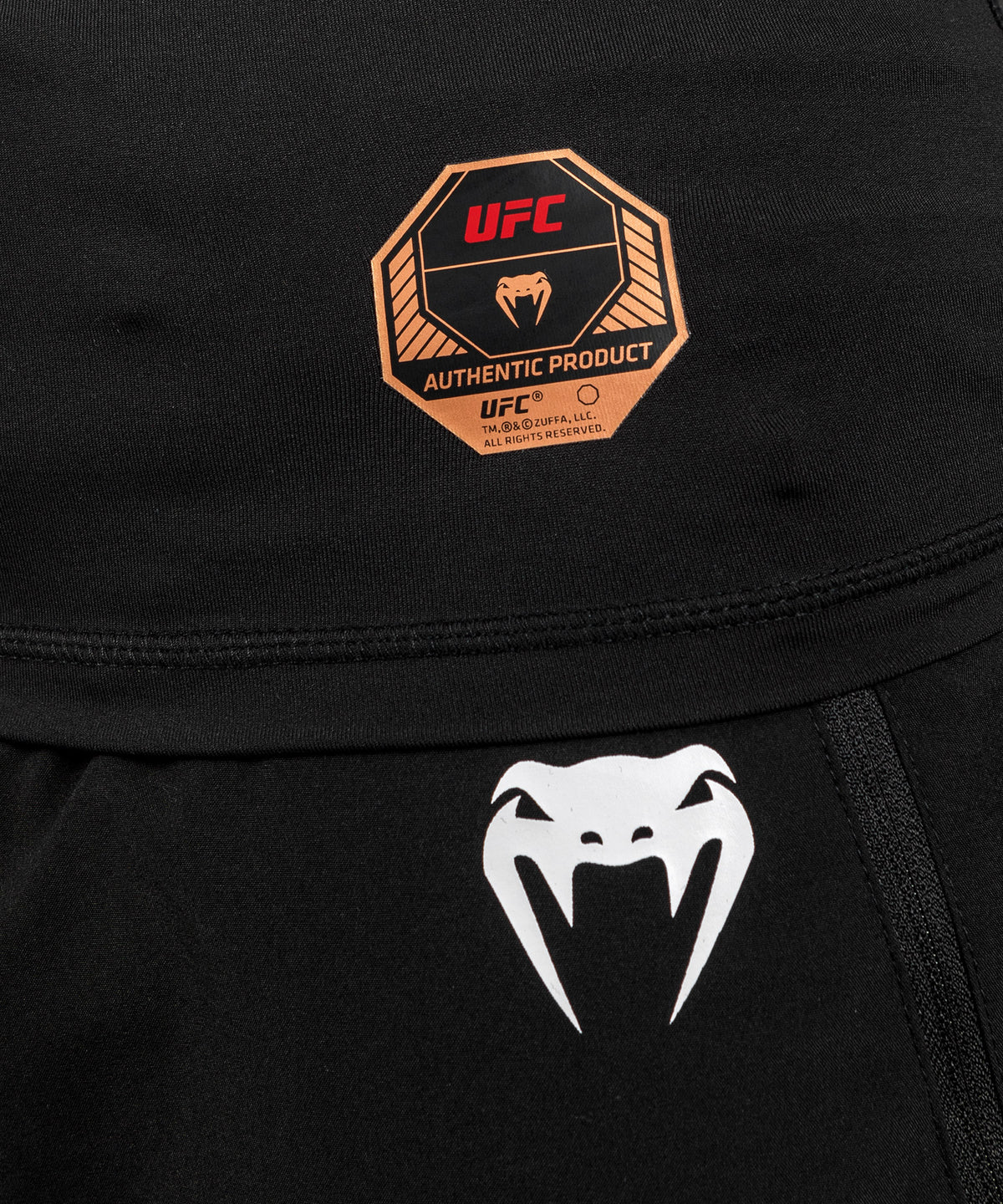 UFC Adrenaline by Venum Fight Week Herren Performance Langarm Rashguard - Schwarz