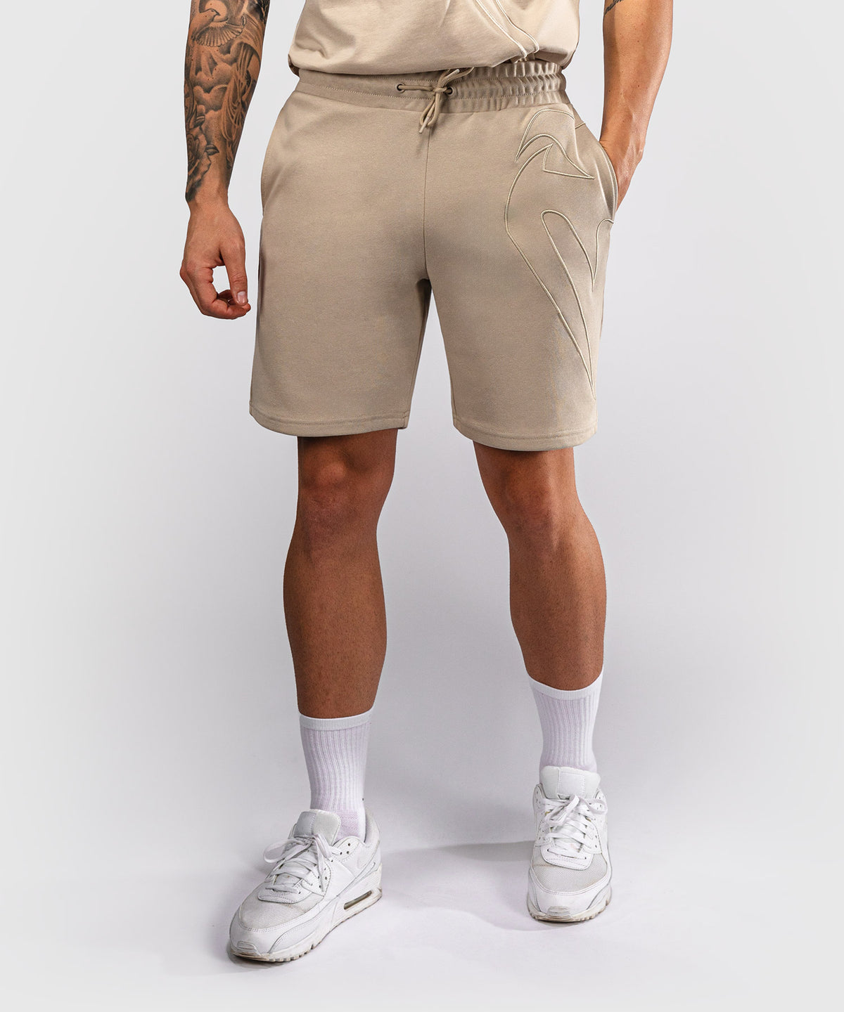 Venum Giant 3D Cotton Shorts - Beige