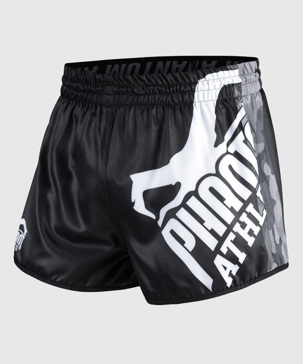 Phantom Athletics Revolution Muay Thai Shorts - Black/White