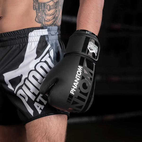 Phantom Athletics Apex Guantes de Boxeo - Negro