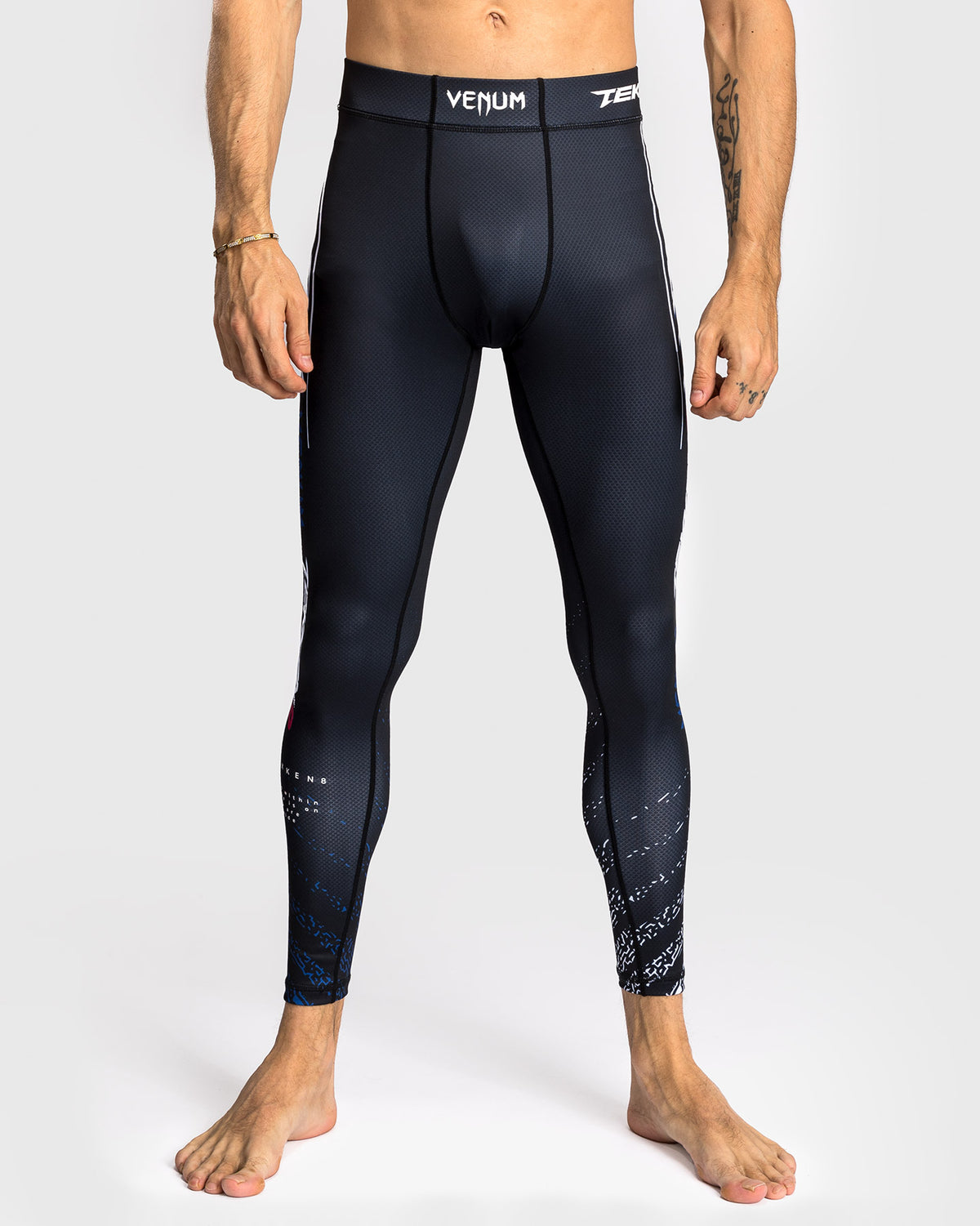 Venum x TEKKEN 8 - Jin Kazama Mallas - Azul/Negro/Blanco