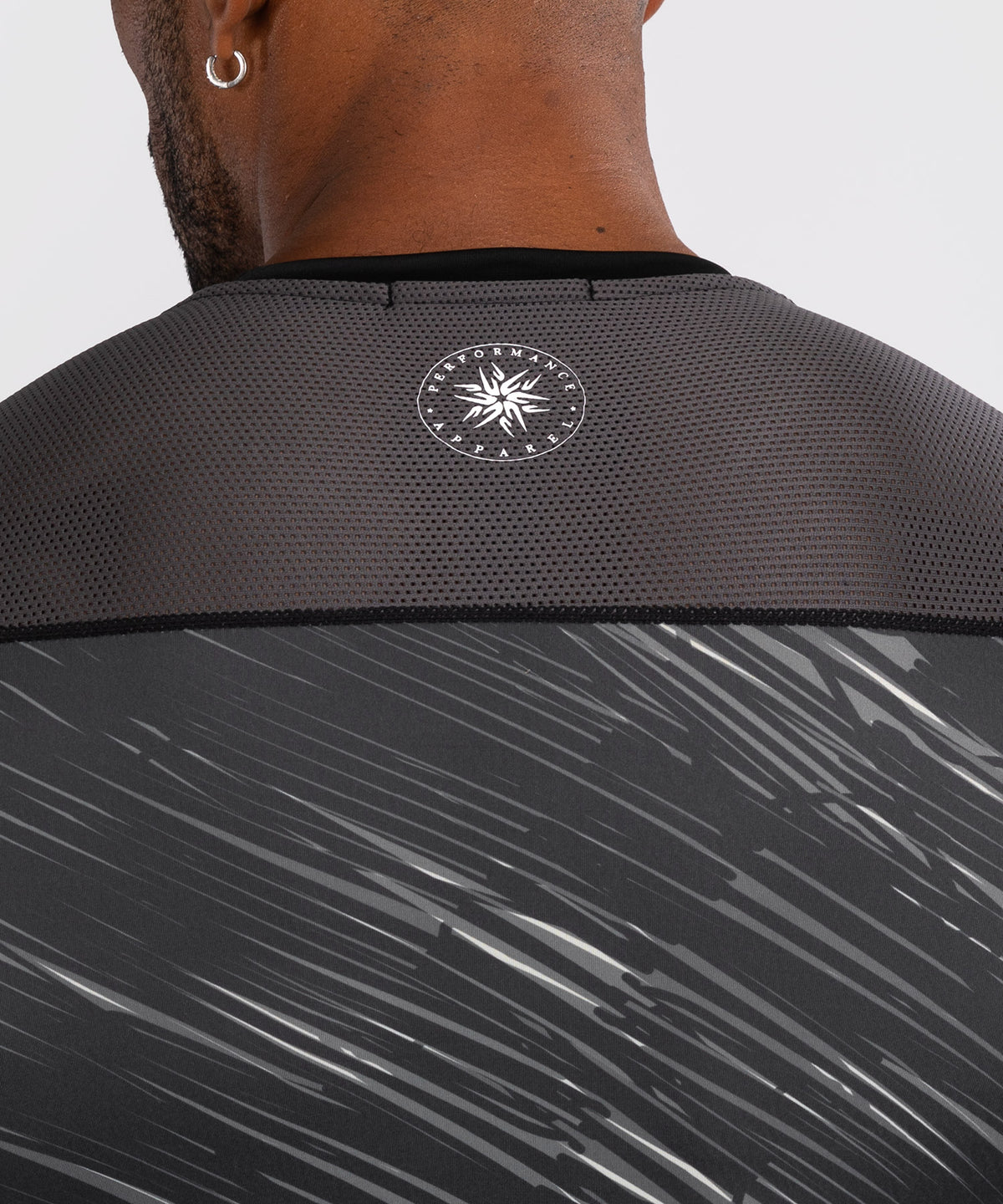 Venum Rapid Langarm Rashguard - Schwarz/Sturmgrau