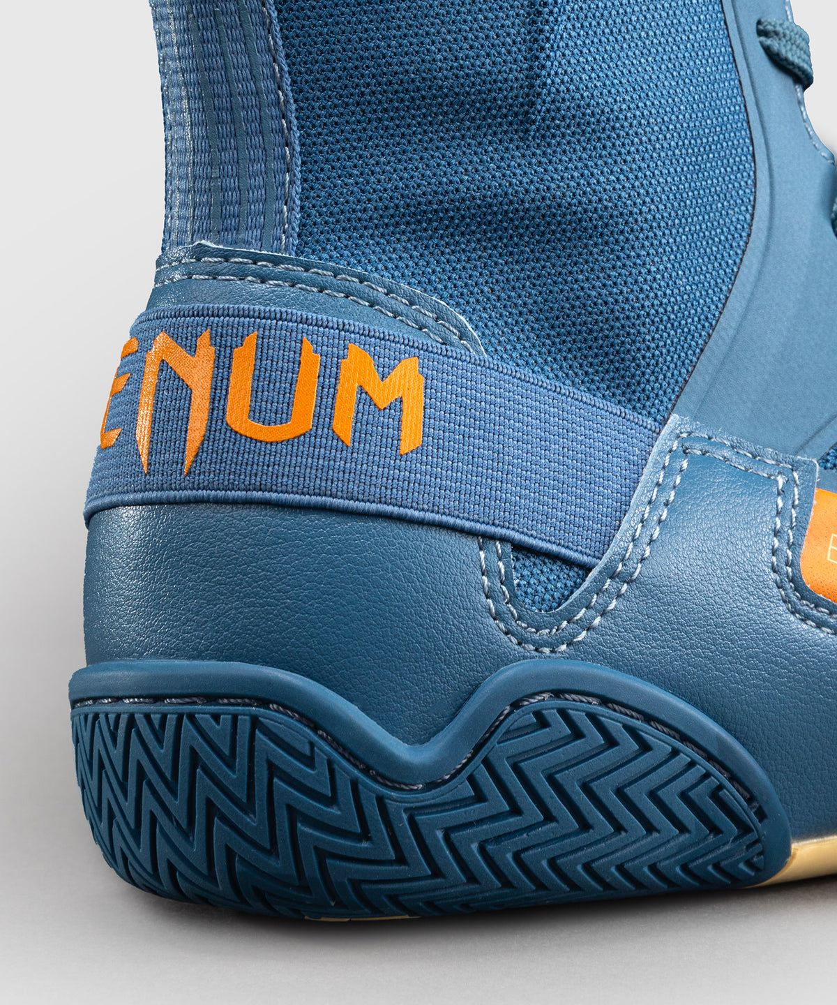 Venum Elite Neo Scarpe da Boxe – Blu Acciaio/Arancione