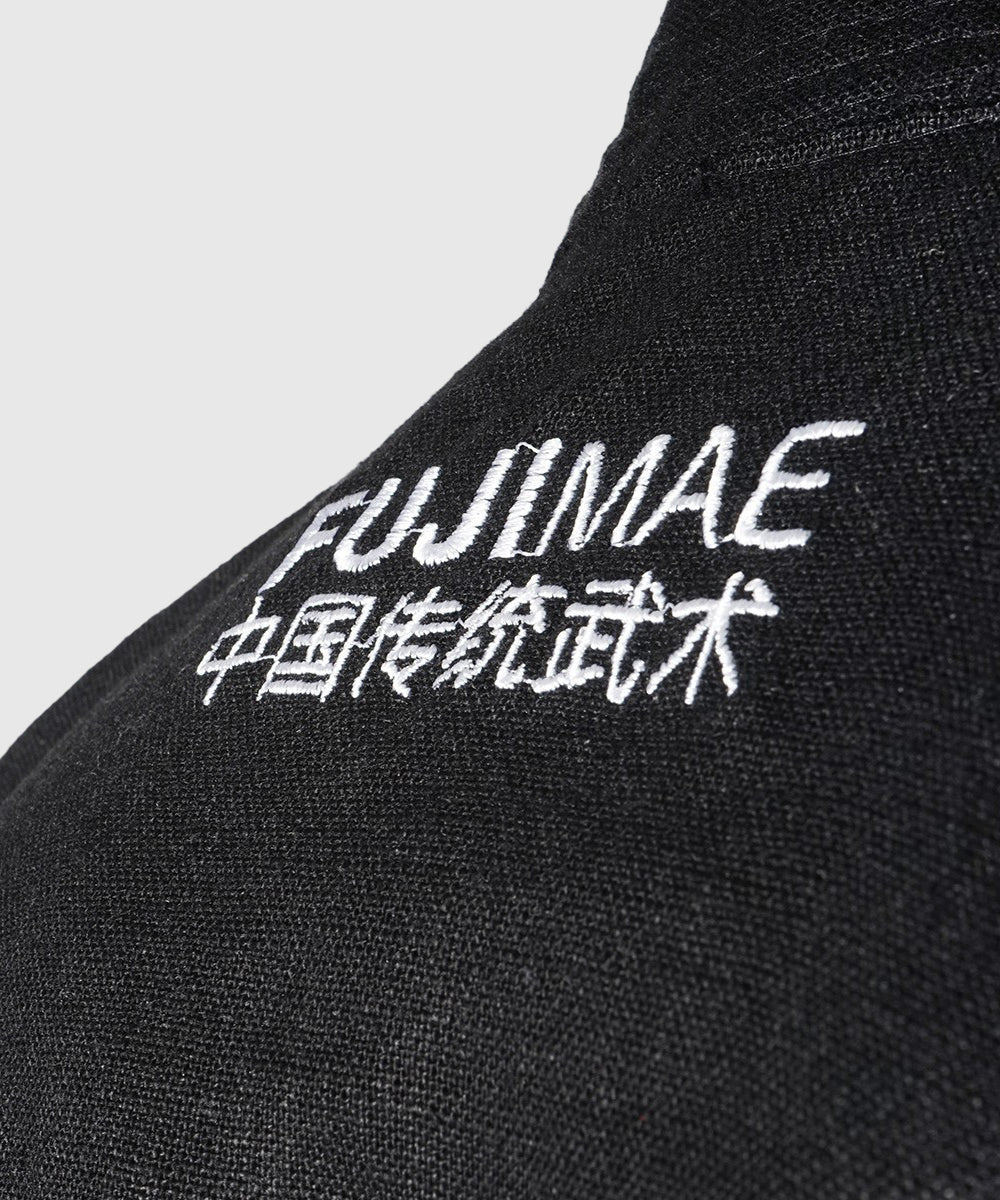 Fujimae Chaqueta de Kung-Fu de Lino