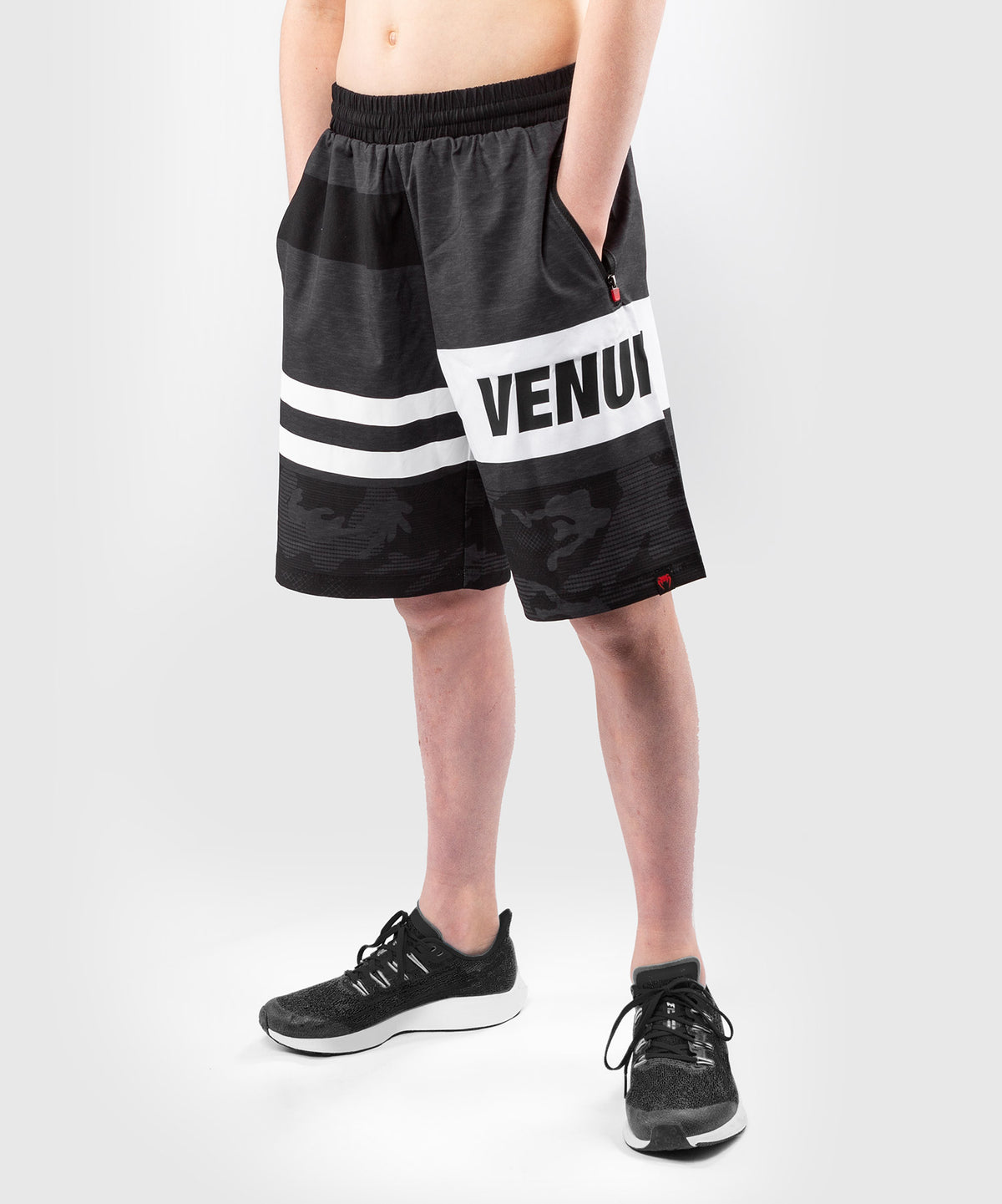 Training short Venum Bandit - pour enfants - Noir/Gris