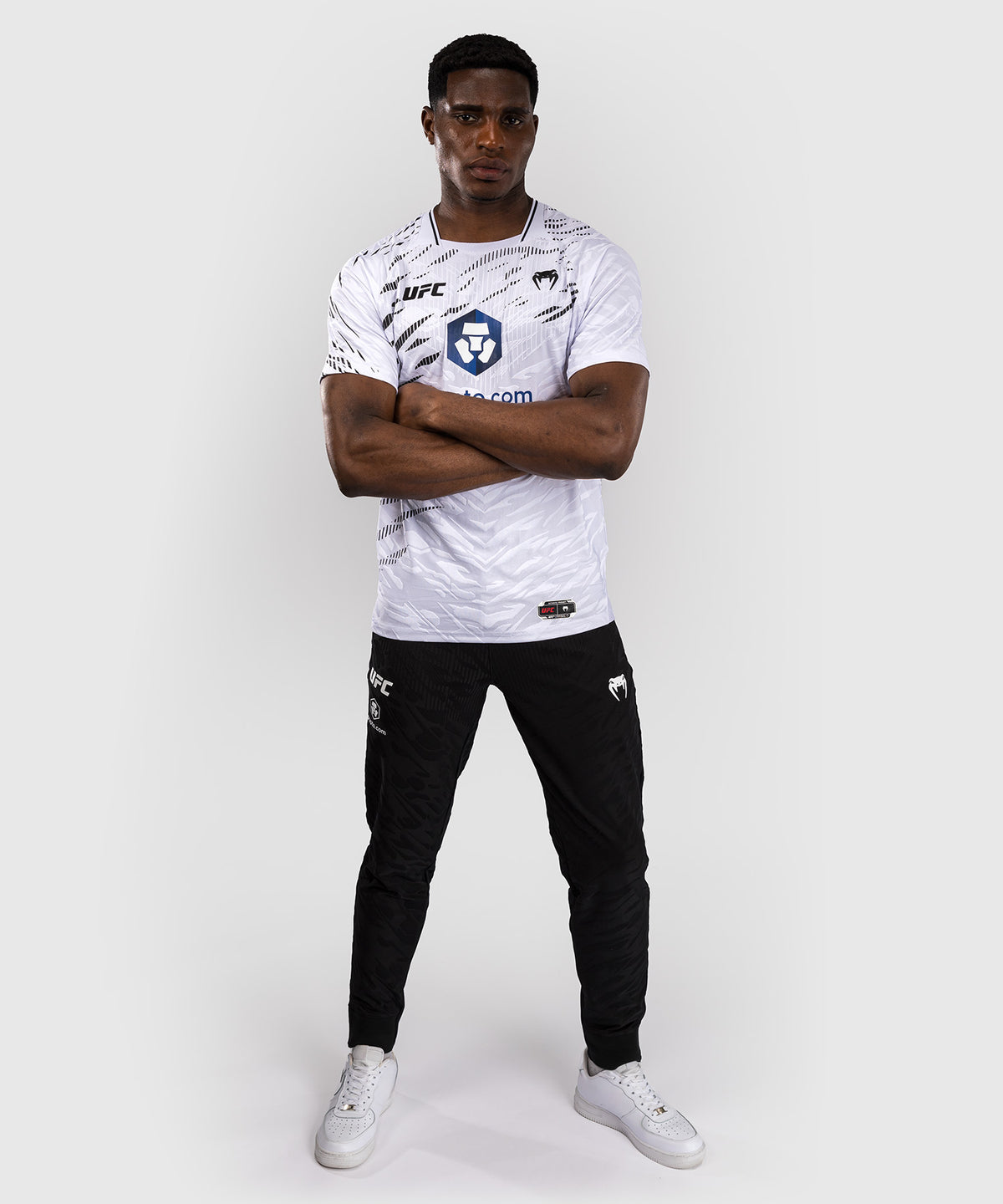 T-shirt Dry-Tech pour Hommes UFC Fusion by Venum Authentic Fight Night - Blanc