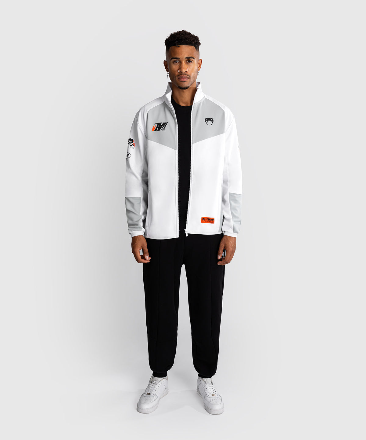 Venum Motorsport Giacca Softshell - Bianco Neve