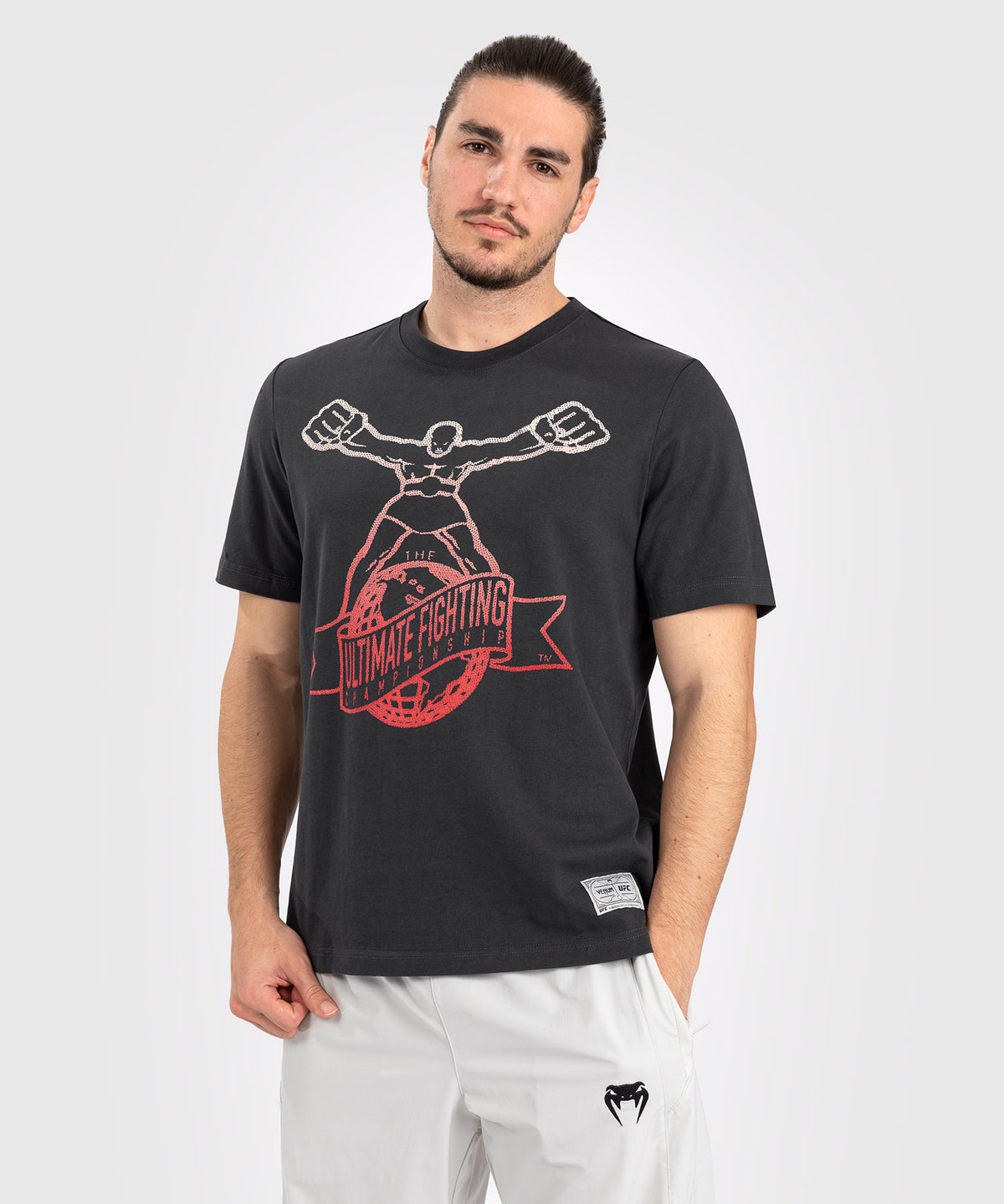 UFC by Venum Ulti-Man Maglietta - Grigio/Rosso