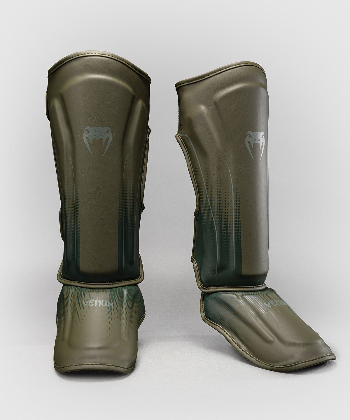 Venum Stealth Espinilleras – Caqui/Verde Oscuro
