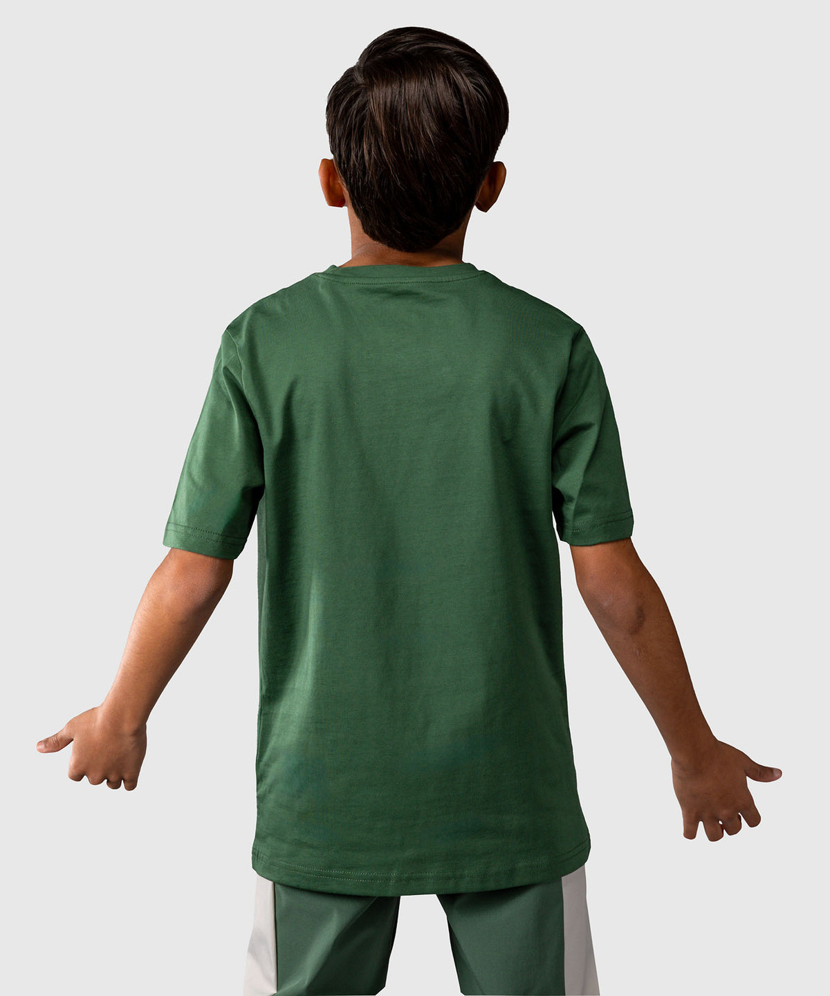 Venum Contender Camiseta para Niños – Verde Bosque/ Blanco Roto