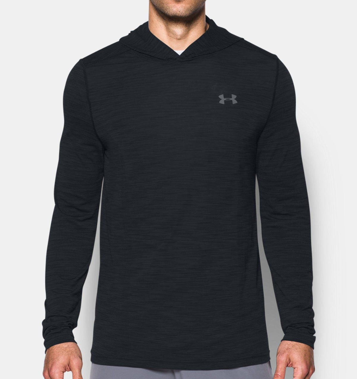 Under Armour Threadborne Seamless Fleece Sudadera con Capucha – Negro