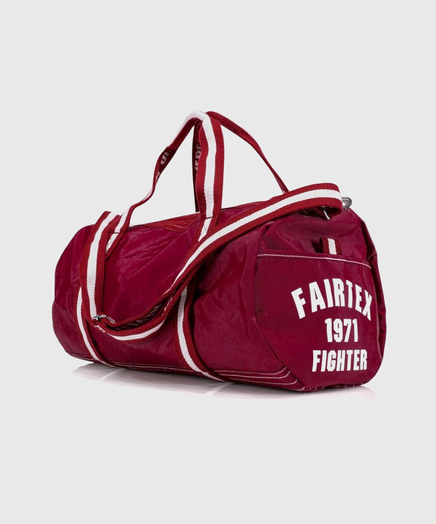 Sac de sport cylindrique Fairtex - Rouge